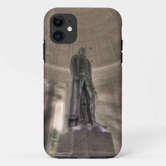 トーマス・ジェファーソン記念銅像 Case-Mate iPhoneケース (裏面)