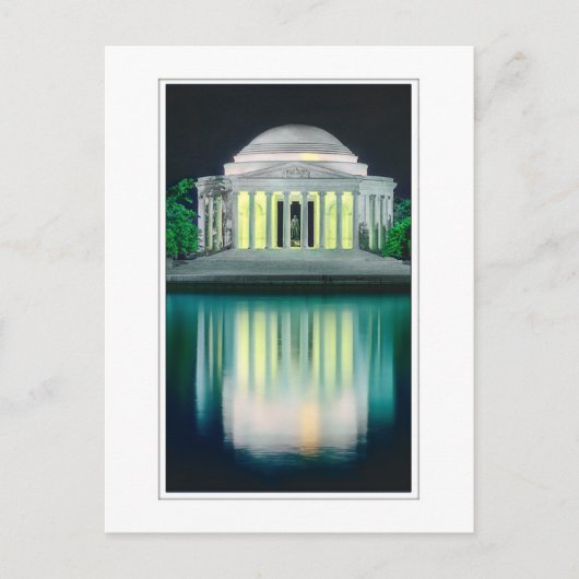 トーマス・ジェファーソン記念館 ポストカード (正面)