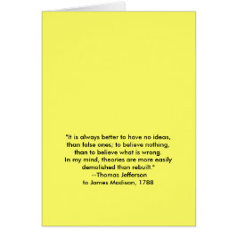 トーマス・ジェファーソン – いつもより良い