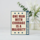 トーマス・ジェファーソン ポストカード (スタンド正面)