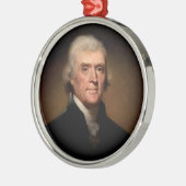 トーマス・ジェファーソン メタルオーナメント (左)