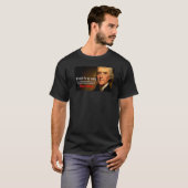 トーマス・ジェファーソン 信仰するアメリカの自由の火 Tシャツ (正面フル)