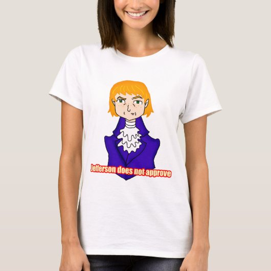 トーマス・ジェファーソン Tシャツ (正面)