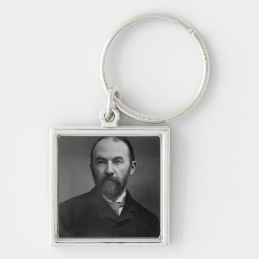 トーマス・ハーディのポートレート キーホルダー (正面)