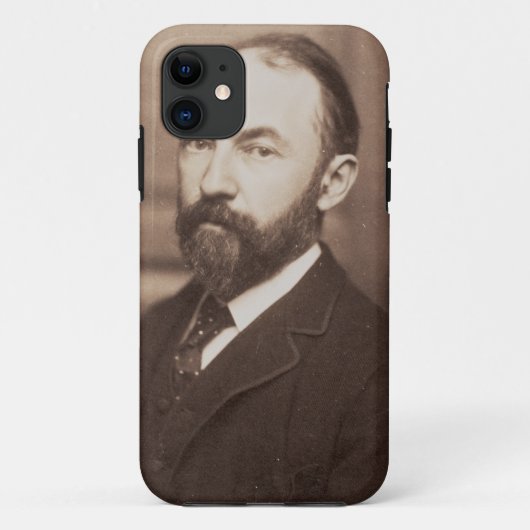 トーマス·ハーディ(1840年-1928年) (セピア写真) Case-Mate iPhoneケース (裏面)