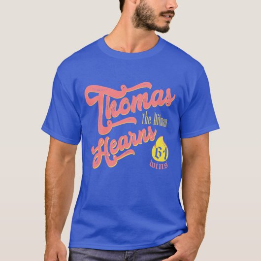 トーマス・ハーンズ ヒットマン 楽しい Tシャツ (正面)