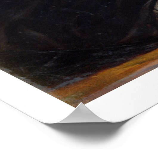 トーマス・フィルによる色彩の鮮やかポートレートの後の主バイロン ポスター (角)