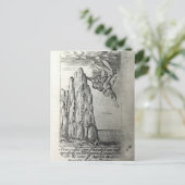 トーマス・ブラウン卿、1645年 ポストカード (スタンド正面)