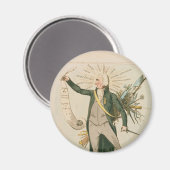 トーマス・ペイン政治漫画 マグネット (正面/裏面)