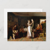 トーマス・ホーベンデンがホームタイを破る ポストカード (正面/裏面)