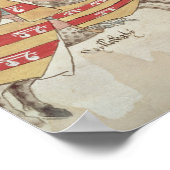 トーマス・ホームズ卿の著書『騎士』 ポスター (角)