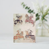 トーマス・ホームズ卿の著書『騎士』 ポストカード (スタンド正面)