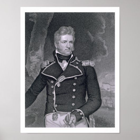 トーマス・マクドナー（1783年～1825年）はジョンBによって刻まれた。 ポスター (正面)