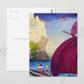 トーマス・マッケンジー著「ゲストフォア・ザ・ギリル」 ポストカード (正面/裏面)