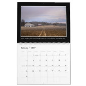 トーマス・ミヌトーロによるFarm & Barn Monthly Calendar カレンダー (2月 2027)