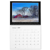 トーマス・ミヌトーロによるFarm & Barn Monthly Calendar カレンダー (1月 2027)