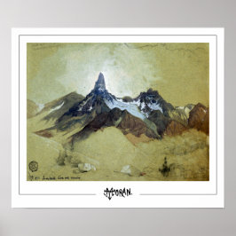 トーマス・モラン・ゼディング・アート・ポスター#15 ポスター