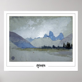 トーマス・モラン・ゼディング・アート・ポスター#19 ポスター