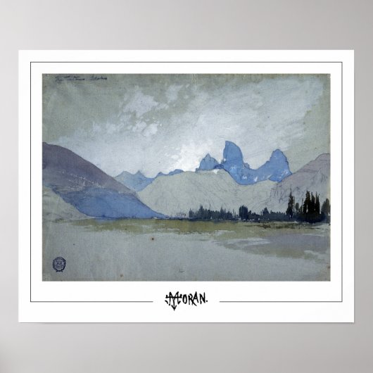 トーマス・モラン・ゼディング・アート・ポスター#19 ポスター (正面)