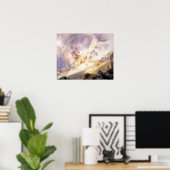 トーマス・モラン・レインボー・オーバー・ザ・グランド・キャニオン ポスター (ホームオフィス)