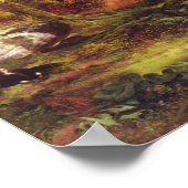 トーマス・モラン – 木の下 ポスター (角)