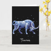 トーラスのバースデー・カード カード (黄色い花)