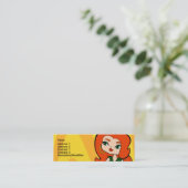 トーラスのプロフィールカード スキニー名刺 (スタンド正面)