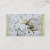 トーラスの星座は、「地図書Coeleからの2つをめっきします 名刺 (裏面)