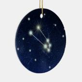 トーラスの星座|の名前をカスタムする セラミックオーナメント (右)