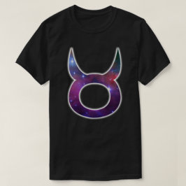 トーラスの記号のワイシャツ-黒 Tシャツ