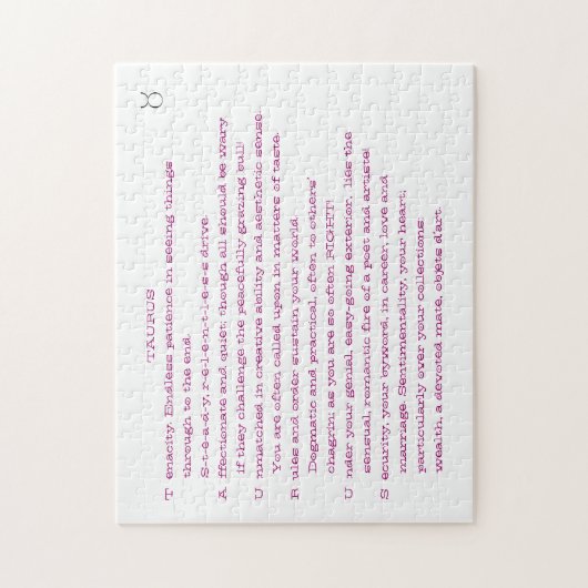 トーラスの詩のパズル ジグソーパズル (縦)