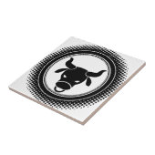 トーラスの(占星術の)十二宮図の印 タイル (側面)