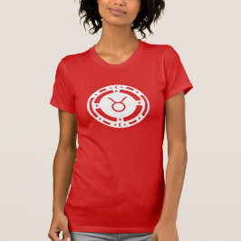トーラスの(占星術の)十二宮図の印 Tシャツ
