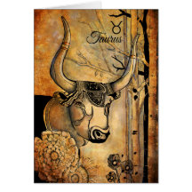 トーラスの(占星術の)十二宮図