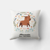 トーラスベビー-〔占星術の〕十二宮図をテーマにした クッション (裏面)