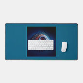 トーラスワームホール デスクマット (キーボード&マウス)