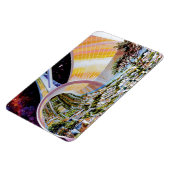 トーラス宇宙ステーションハビタットコロニーアーティストコンセプト マグネット (左側)