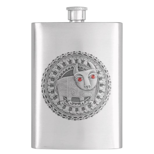 トーラス8つのoz。 フラスコ フラスク (正面)