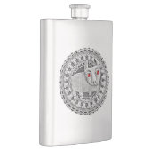 トーラス8つのoz。 フラスコ フラスク (右)