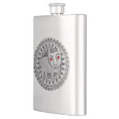 トーラス8つのoz。 フラスコ フラスク (左)