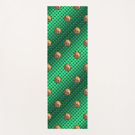 トーラス&ファイアードッグ ヨガマット (正面)