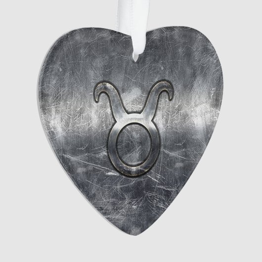 トーラス〔占星術の〕十二宮図グランジサインシ動揺してェアスタイル オーナメント (正面)