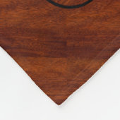 トーラス〔占星術の〕十二宮図シンボルのマホガニーのようなプリント フリースブランケット (角)