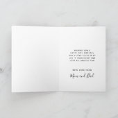 トーラス〔占星術の〕十二宮図シンボルパーソナライズされた誕生日 カード (内部)