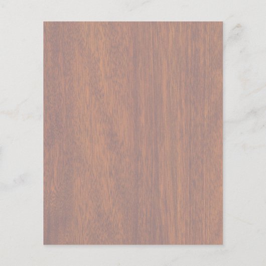 トーラス〔占星術の〕十二宮図シンボルinマホガニースタイルプリント チラシ (裏面)