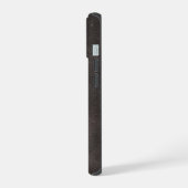 トーラス〔占星術の〕十二宮図占星術特性の人 iPhone 15ケース (左側面)