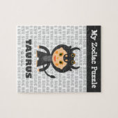 トーラス、私の(占星術の)十二宮図のパズル ジグソーパズル (横)