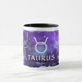 トーラスBull |の占星術の誕生日の(占星術の)十二宮図のマグ マグカップ (中央)