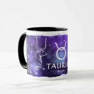 トーラスBull の占星術の誕生日の(占星術の)十二宮図のマグ マグカップ
