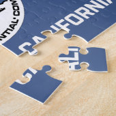 トーランス国旗（カリフォルニア州） ジグソーパズル (側面)